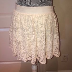 Floral skirt that can be dressed up or down